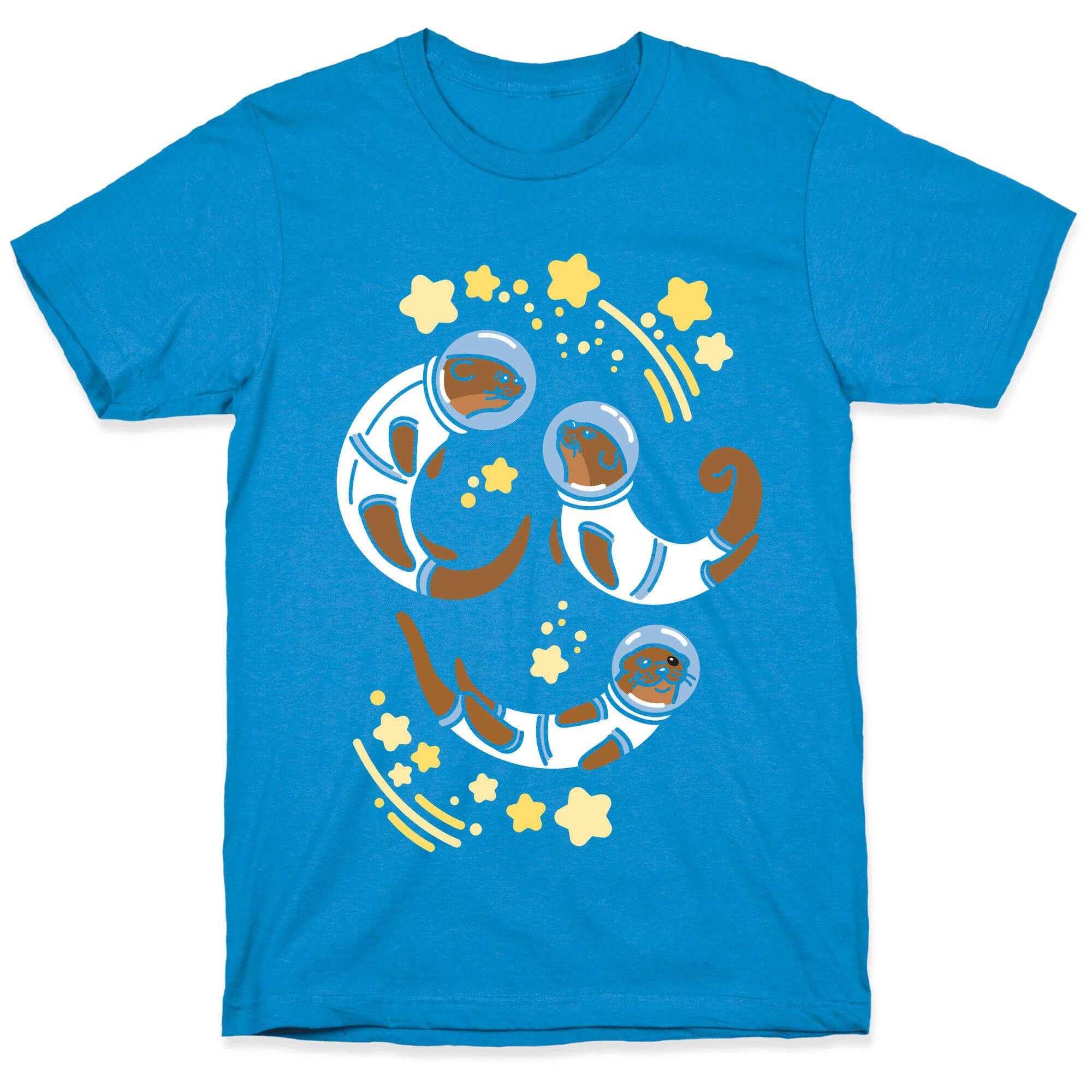 Otters In Space T-Shirt